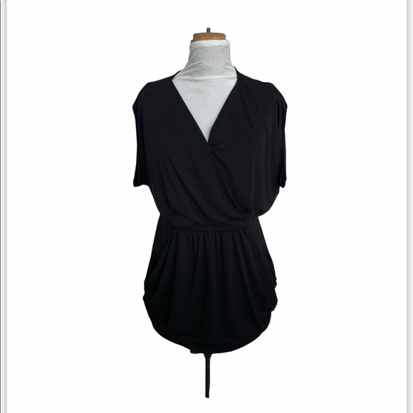 Rachel Roy XXL defined waist V neck with clip - Picture 2 of 9